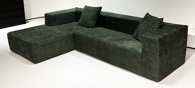 The cobblestone sofa